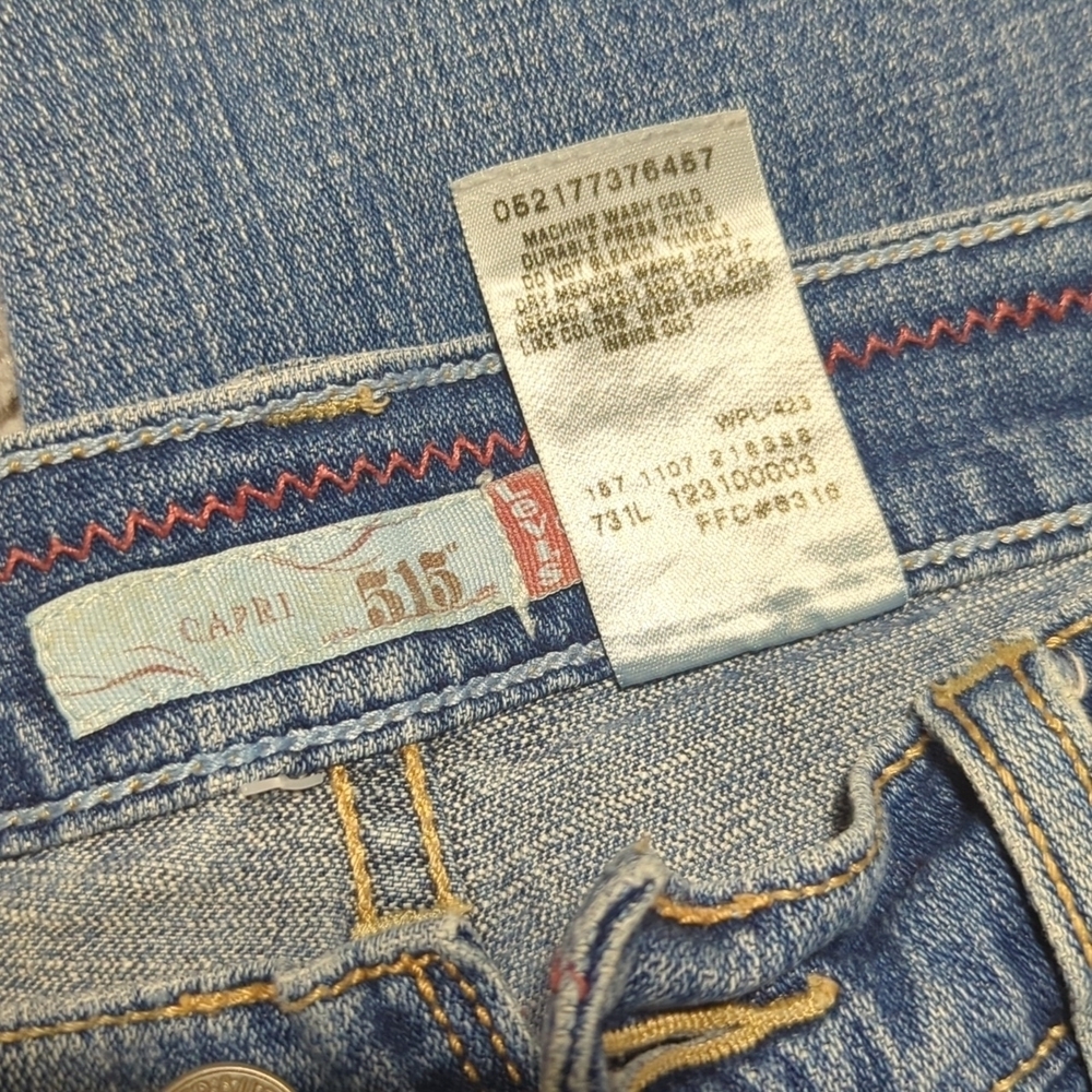 Levi's 515 8P Capris Y2K 2007 - Picture 8 of 8